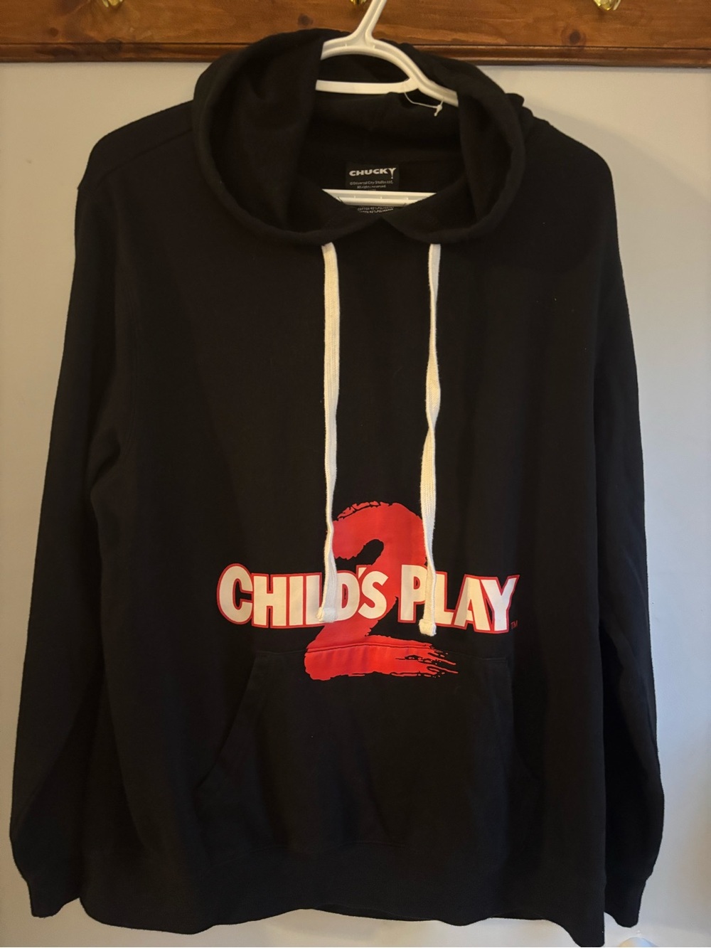 Rare Child's Play 2 Black Hoodie with official Logo